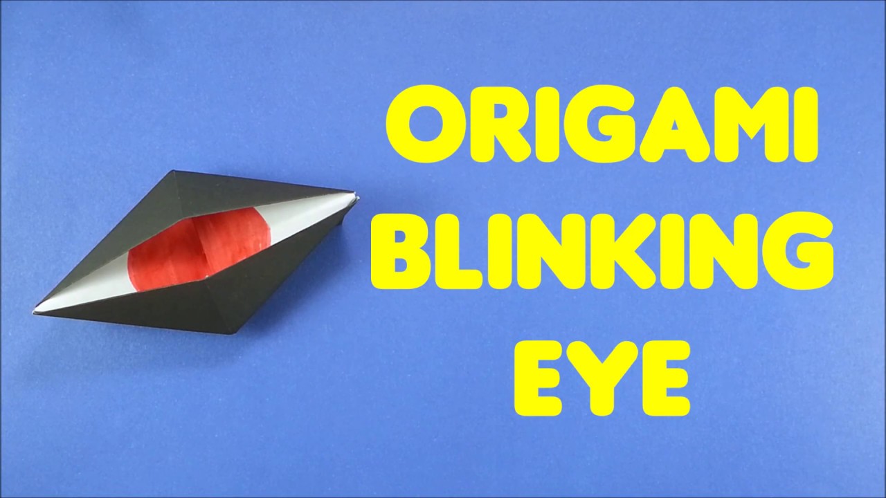 Origami Blinking Eye Diagramas De Origami Origami Pas vrogue.co