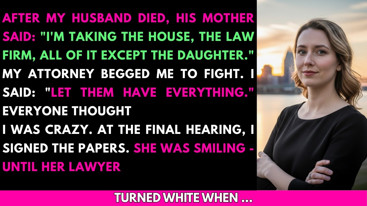 I Gave The Greedy Heirs Everything They Wanted —Their Lawyer Read One Line And Turned Pale