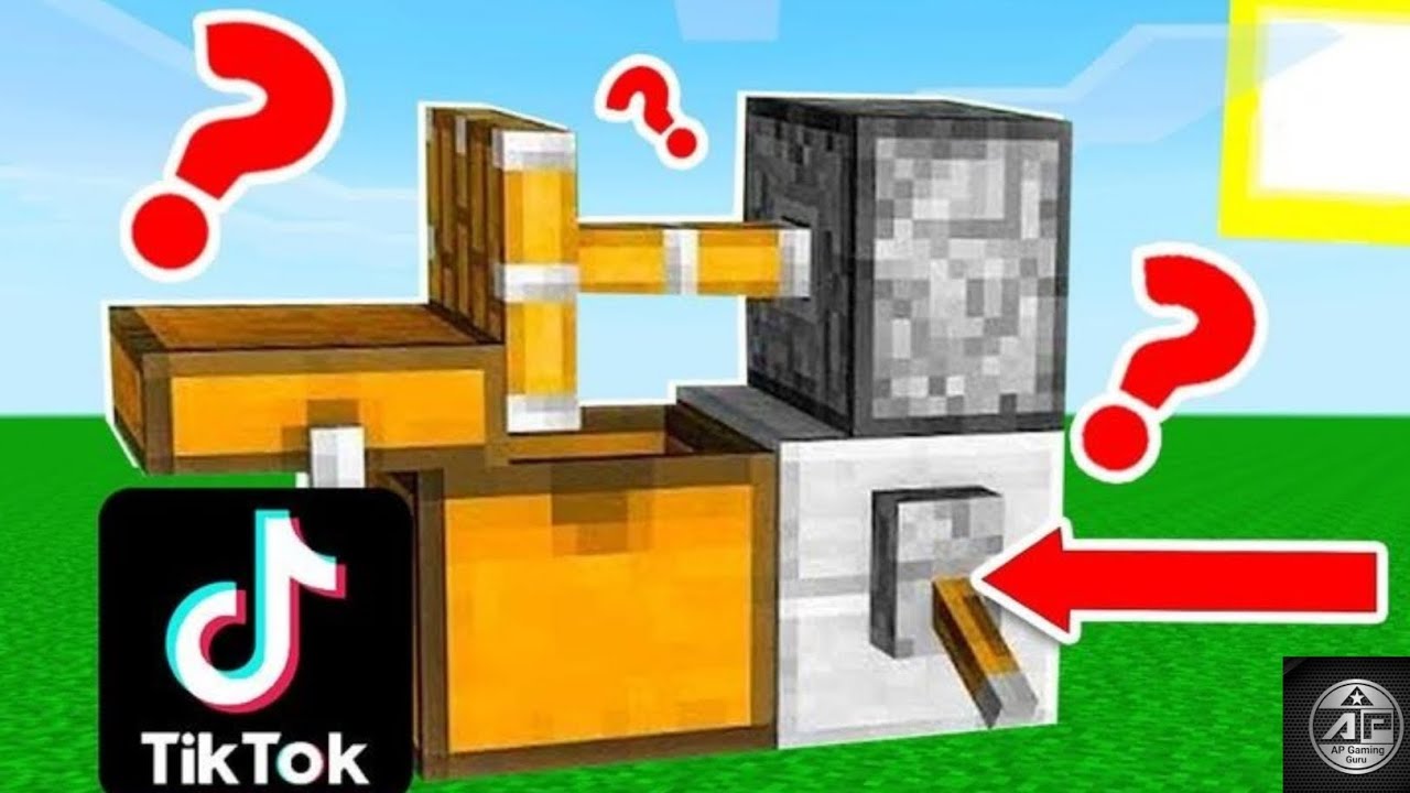 MINECRAFT Viral Hacks || Minecraft Viral Tiktok hack in PE || # ...