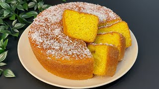 La prepari in 5 MINUTI per COLAZIONE! Sofficissima e Buonissima 😋Torta d’arancia 🍊