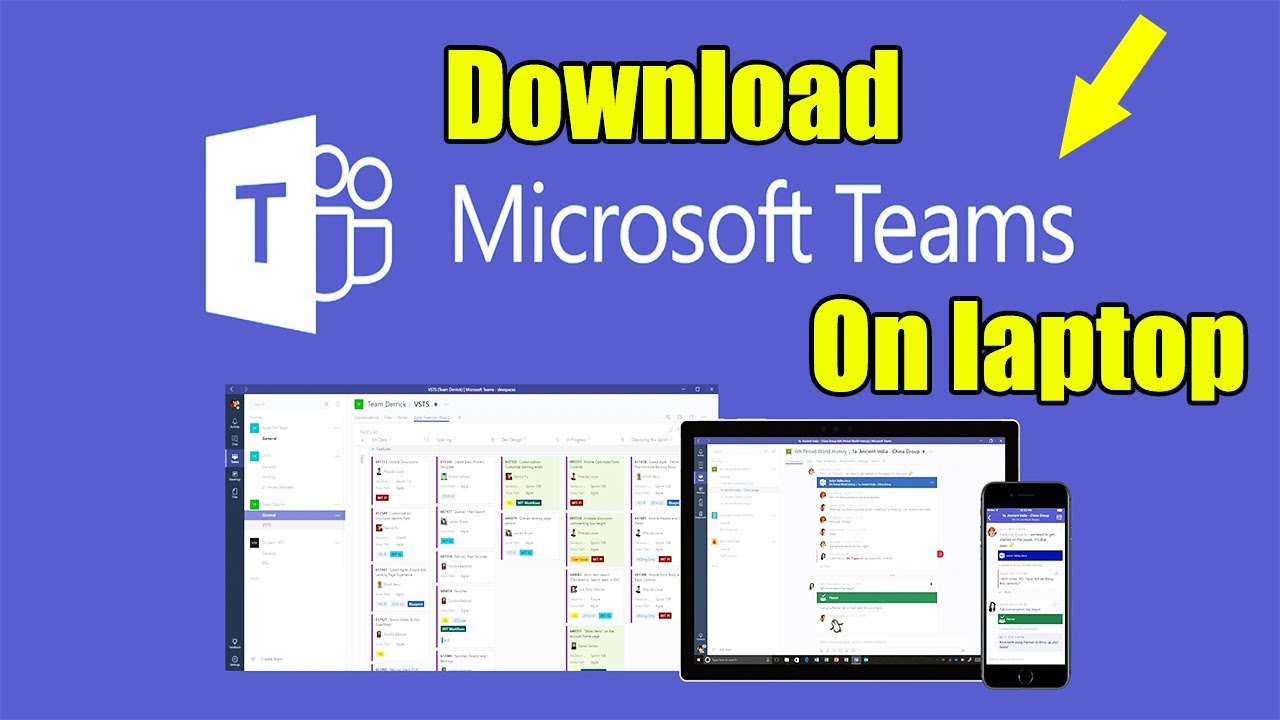 how to download microsoft teams on laptop