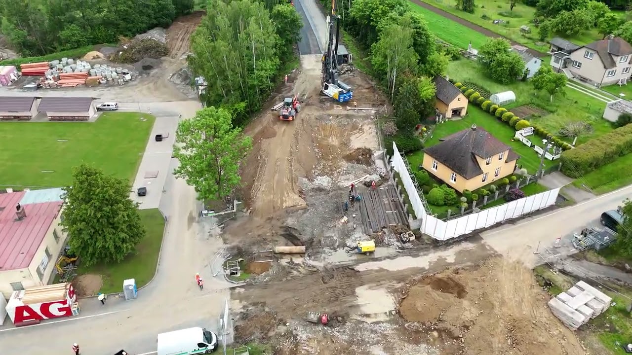 Habry most zakládání