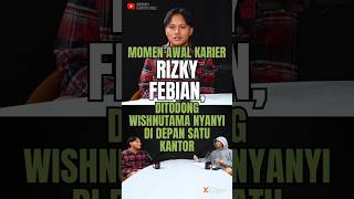 Momen awal karier Rizky Febian, ditodong Wishnutama nyanyi di depan satu kantor. #rizkyfebian #fyp