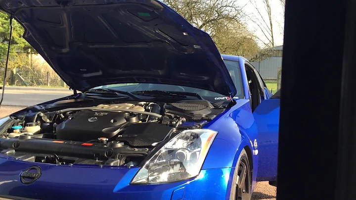 350z 2004 With K&N TYPHOON intake / invidia Gemini and test pipe