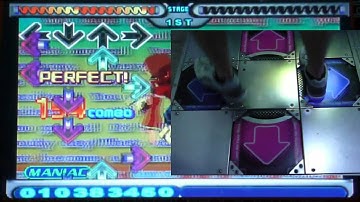 Kon - RIGHT NOW (Maniac) AAA on DDR 5th Mix (Japan)