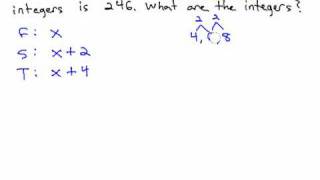 Consecutive Even Integers