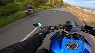 POV Run Carnlough | GSXS | Coastal | Road Trip