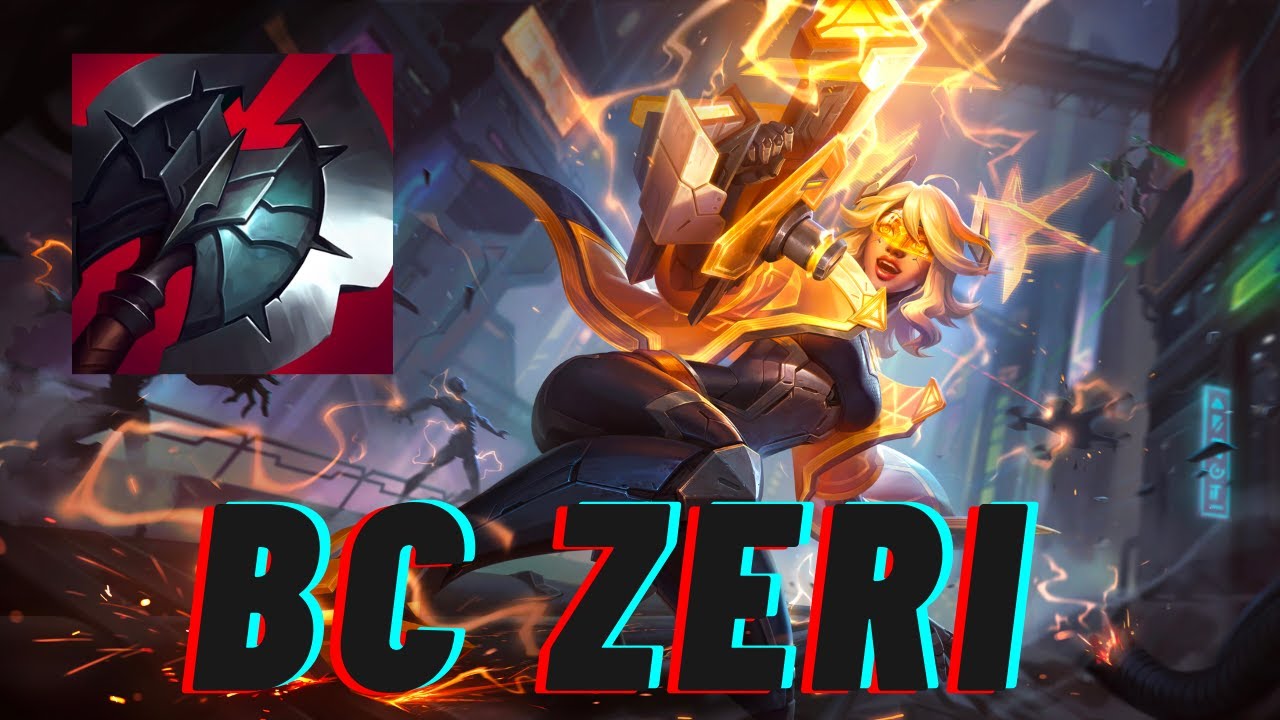 BLACK CLEAVER BUILD Zeri Supplementary Guide Wild Rift YouTube