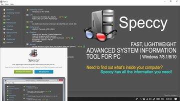 How to find FULL SPECIFICATION of your Laptop/Desktop using SPECCY tool | Windows 7/8/10