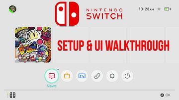 Nintendo Switch - Complete Setup & Full User Interface Walkthrough