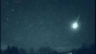Leonids meteor 2001 [1minute] しし座流星群2001
