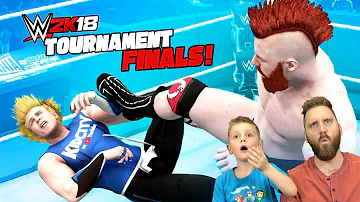 Little Flash vs Denis! WWE 2k18 Game Tournament Finals ft. Sheamus!