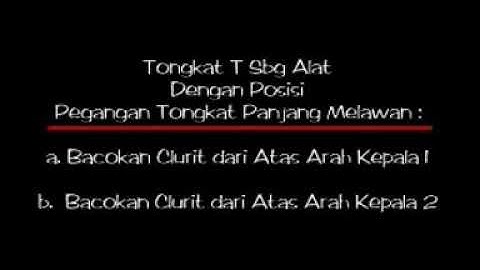 Tes sip beladiri polri tongkat melumpuhkan serangan celurit #beladiripolri ##beladiripraktis 