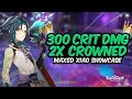 FULLY MAXED XIAO SHOWCASE (300 CRIT DMG) - Lvl 90 C1 Xiao Destroying Everything | Genshin Impact