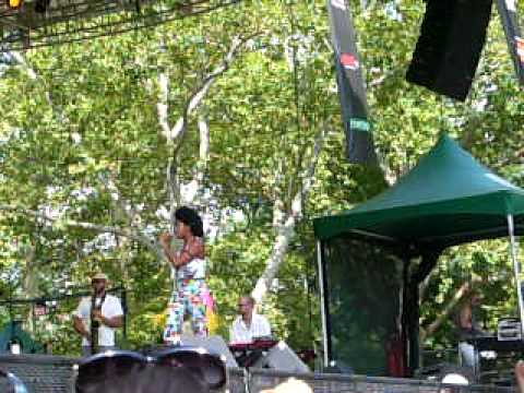 Tk Wonder performing She wants Love at Central Park Summer Stage 7/17/10