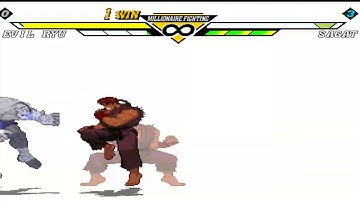 Capcom vs SNK 2 [ Evil Ryu vs Sagat ]