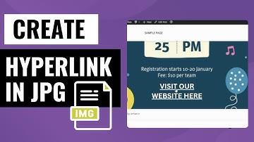 How To Create Hyperlink in JPG File | Easy Guide