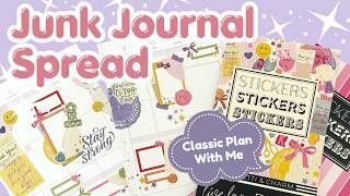 Confetti & Charm Plan With Me | Classic Happy Planner Spread | Decorative Planner