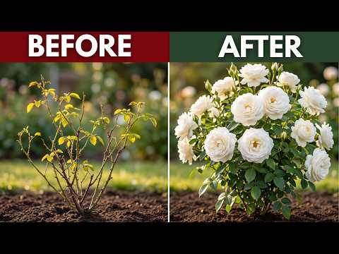 7 Hidden Tricks To Make Roses Grow 3X Faster 🌹 You Won't Believe #4!