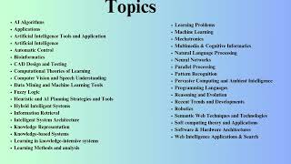 CFP : 6th International Conference on Artificial Intelligence and Machine Learning (CAIML 2025) screenshot 5