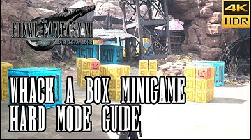 Whack a Box Hard Mode Difficulty Guide - Sector 5 Slums - Chapter 14 - Final Fantasy VII Remake