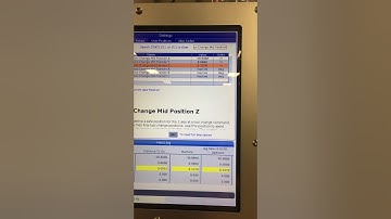 How to set a tool change mid position on a Haas with a NGC control.