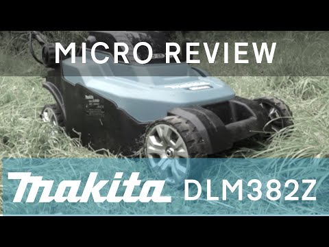Review &amp; Real World Test -- Makita DLM382Z 36V Li-ion LXT Lawn Mower