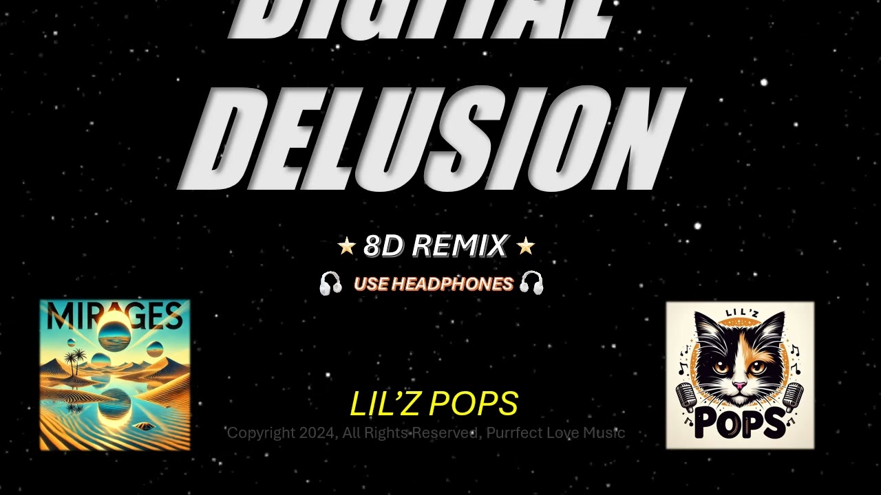 Watch Lil'Z Pops - Digital Delusion(8D remix)(🎧Use headphones🎧) on YouTube Watch Lil'Z Pops - Digital Delusion(8D remix)(🎧Use headphones🎧) on YouTube