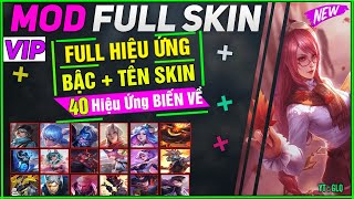 Cách MOD SKIN LIÊN QUÂN MỚI NHẤT CÓ HIỆU ỨNG BIẾN VỀ + Icon + Âm Thanh Không Lỗi Mùa 14 ANDROID IOS