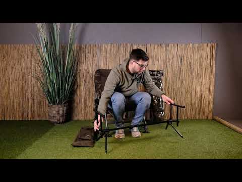 Род-Под Fox EOS 2 & 3 Rod Pod на 2-3 вудилища, відео 2