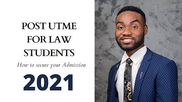 POST UTME secrets for LAW APIRANTS #law students #post utme #laywers