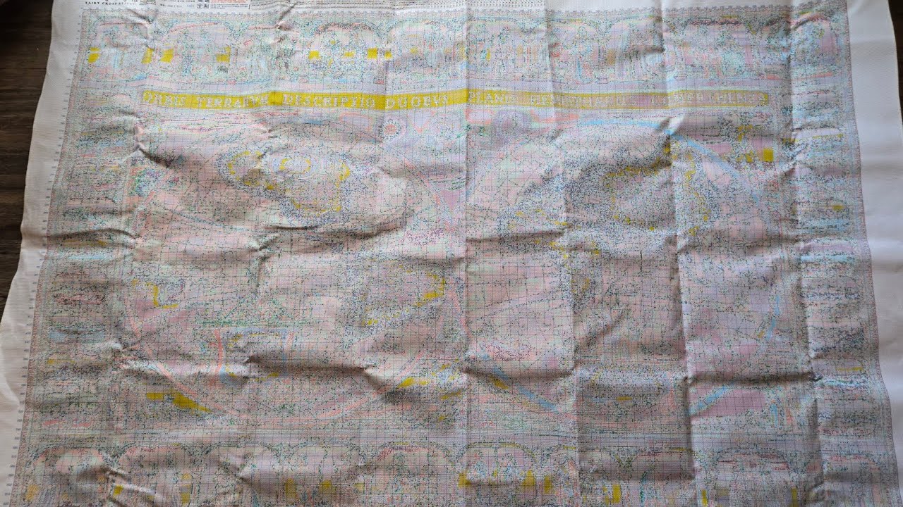 Огромная картина «Фея», вышитая крестиком!