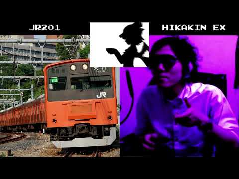 国鉄201系 VS HIKAKIN EX ボイパ対決 Bad Apple 