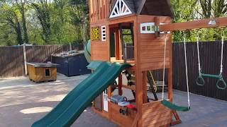 Costco Kids Kraft Hilltop Climbing Frames Installation Service Review