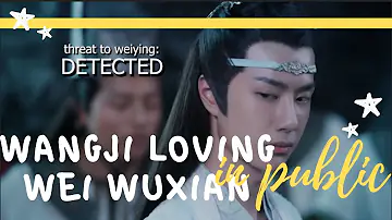 What episode did Wei Wuxian kiss Lan Wangji?