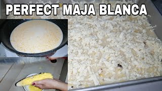 PERFECT MAJA BLANCA PANLASANG PINOY