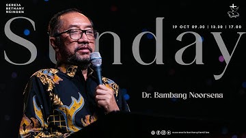 Ibadah Raya 2 | Dr. Bambang Noorsena | Gereja Bethany Nginden