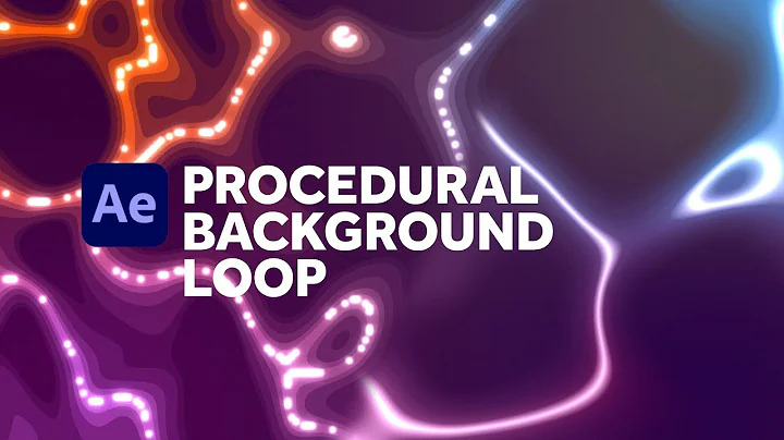 Procedural background Loop | After Effects Tutorial