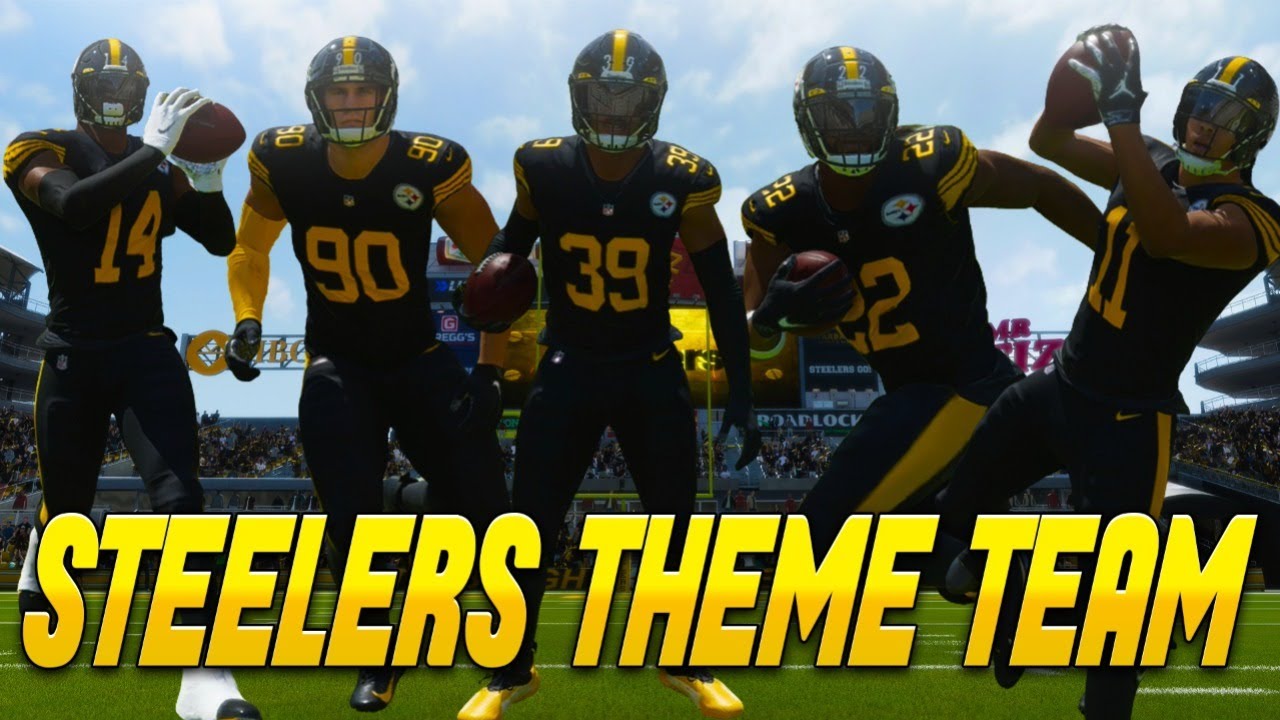 STEELERS THEME TEAM Madden 23 YouTube