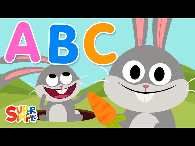 ABC Hop | Hop Along Alphabet Songs For Kids! | Super Simple Songs class=