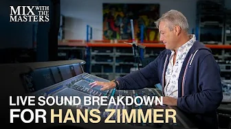 Colin Pink touring FOH for Hans Zimmer｜Sneak Peek
