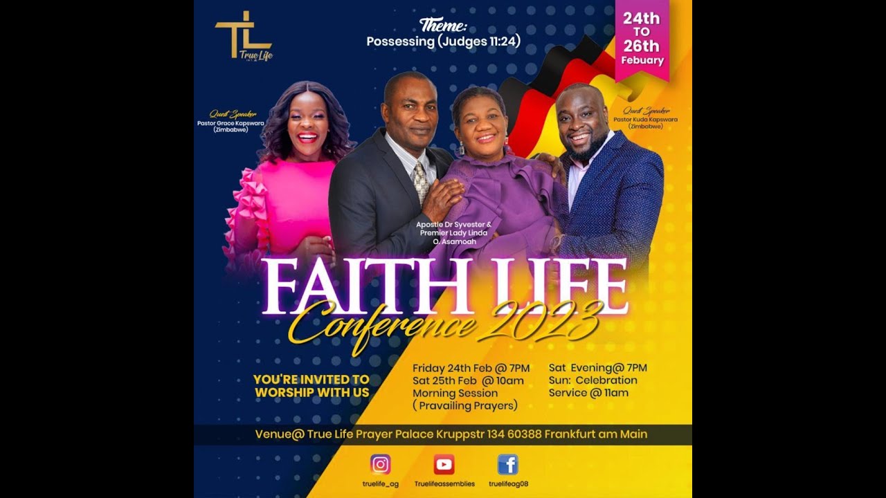 FAITH LIFE CONFERENCE 2023 I DAY 3 - YouTube