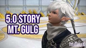 FFXIV 5.0 1384 Shadowbringers MSQ Part 35 Mt. Gulg (Paladin)