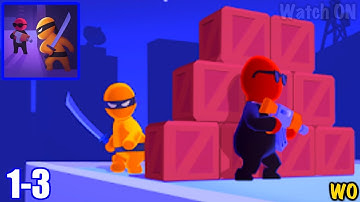 Stealth Master: Assassin Ninja | Boss Battles | Contract 1 - Contract 3 | Gameplay Walktrough