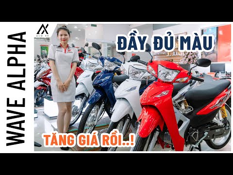 Video Honda Wave Alpha 2023 lại 