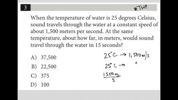 When the temperature of water is 25 degrees Celsius, sound travels through the water at a.....