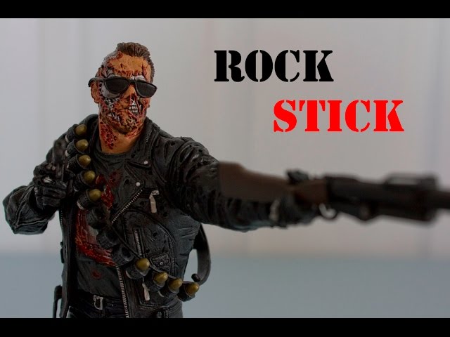 McFarlane Toys Movie Maniacs 4 Terminator 2 T-800 Action