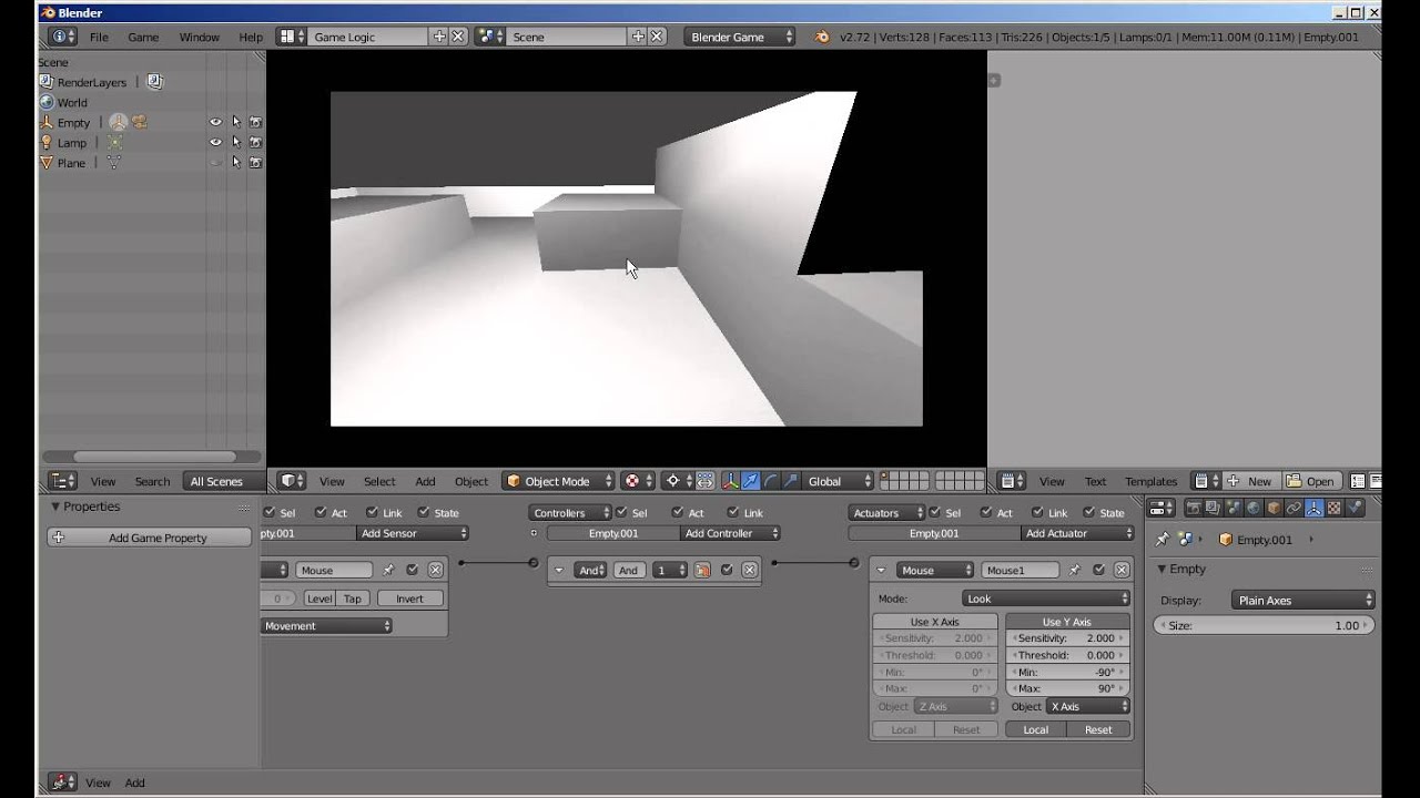 FPS template - tutorial - YouTube