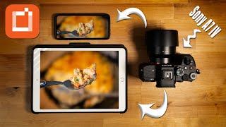 Sony A7 IV & The Imaging Edge App - Using iPad and Samsung S8