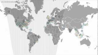 Twitter Heatmap 20110302